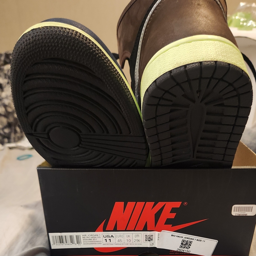 2020 Jordan 1 Bio Hack High Top Size 11